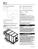 Предварительный просмотр 30 страницы Trane Horizon OAKD Installation, Operation And Maintenance Manual