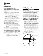 Предварительный просмотр 27 страницы Trane IntelliPak RA 20 Installation, Operation And Maintenance Manual