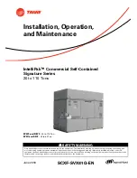 Предварительный просмотр 1 страницы Trane IntelliPak SCRF 25 Installation, Operation And Maintenance Manual