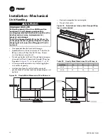 Предварительный просмотр 34 страницы Trane IntelliPak SCRF 25 Installation, Operation And Maintenance Manual