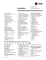 Предварительный просмотр 7 страницы Trane IntelliPak Signature SCRF-020 Installation, Owner, And Diagnostic Manual