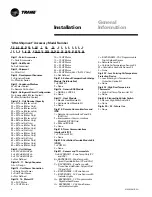 Предварительный просмотр 8 страницы Trane IntelliPak Signature SCRF-020 Installation, Owner, And Diagnostic Manual