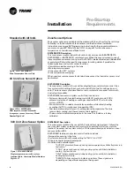 Предварительный просмотр 34 страницы Trane IntelliPak Signature SCRF-020 Installation, Owner, And Diagnostic Manual