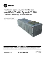 Trane IntelliPak with Symbio 800 Installation, Operation And Maintenance Manual предпросмотр