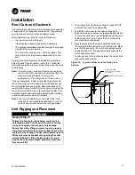 Предварительный просмотр 27 страницы Trane IntelliPak with Symbio 800 Installation, Operation And Maintenance Manual