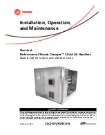 Trane K01K12345 Installation, Operation And Maintenance Manual preview