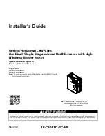 Trane L8X1B060U3XSAA Installer'S Manual preview