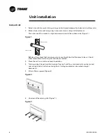 Предварительный просмотр 8 страницы Trane MCX042 G1 Installation Manual