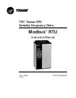 Trane Mobrus RTU TR1 Series Instruction Manual предпросмотр