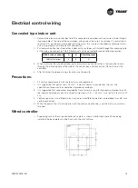 Предварительный просмотр 19 страницы Trane MWC507 Installation & Operation Manual