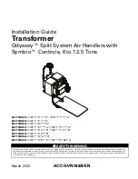 Trane Odyssey Symbio BAYTFMR014 Installation Manual preview