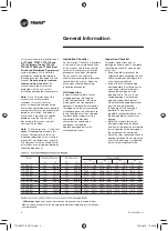 Предварительный просмотр 4 страницы Trane ODYSSEY TTA 060 FD Installation Operation & Maintenance