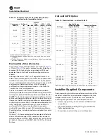 Preview for 40 page of Trane Optimus RTHD Installation, Operation And Maintenance Manual