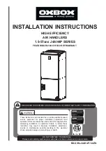 Trane OXBOX J4AH4P Series Installation Instructions Manual предпросмотр