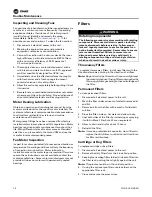 Preview for 76 page of Trane Performance Climate Changer PSCA Installation, Operation And Maintenance Manual