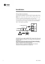 Предварительный просмотр 8 страницы Trane PIC Installation Operation Maintenance/ Programming