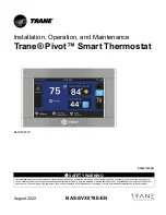 Trane Pivot BAYSTAT814 Series Installation, Operation And Maintenance Manual предпросмотр