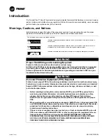 Preview for 2 page of Trane Pivot BAYSTAT814 Series Installation, Operation And Maintenance Manual