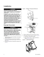 Предварительный просмотр 6 страницы Trane Power Exhaust Foundation BAYPWRX320 Installation Instructions Manual