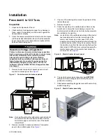 Предварительный просмотр 7 страницы Trane Precedent FIAEHTB309 Series Installation Instructions Manual