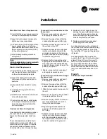 Предварительный просмотр 21 страницы Trane Precedent TSC060 Installation Operation & Maintenance