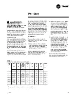 Предварительный просмотр 29 страницы Trane Precedent TSC060 Installation Operation & Maintenance