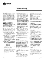 Предварительный просмотр 38 страницы Trane Precedent TSC060 Installation Operation & Maintenance