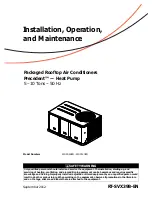 Предварительный просмотр 1 страницы Trane Precedent WSC060ED Installation, Operation And Maintenance Manual