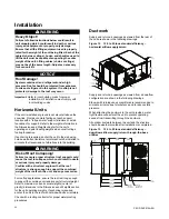 Предварительный просмотр 20 страницы Trane Precedent WSJ150 Installation, Operation And Maintenance Manual