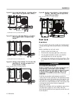 Предварительный просмотр 25 страницы Trane Precedent YZC036E Installation, Operation And Maintenance Manual