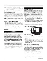 Предварительный просмотр 26 страницы Trane Precedent YZC036E Installation, Operation And Maintenance Manual