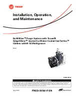 Trane PRGD series Installation, Operation And Maintenance Manual preview