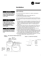 Предварительный просмотр 7 страницы Trane Purifier Plus Purge Installation Operation & Maintenance