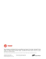 Preview for 20 page of Trane R410a Installer Manual