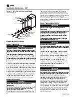 Preview for 56 page of Trane RAUJ-C20 Installation, Operation And Maintenance Manual