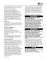 Preview for 121 page of Trane RAUJ-C20 Installation, Operation And Maintenance Manual