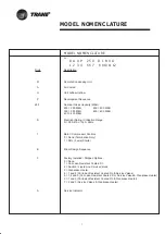 Preview for 4 page of Trane RAUP 250 Installation Operation & Maintenance