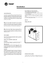 Preview for 6 page of Trane RAUP 250 Installation Operation & Maintenance