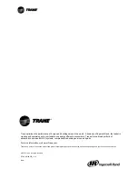 Preview for 8 page of Trane RT-SVU010A-GB User Manual