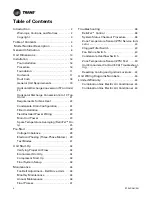 Preview for 4 page of Trane RT-SVX38C-EN Installation, Operation And Maintenance Manual