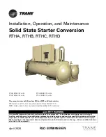 Preview for 1 page of Trane RTHA Installation, Operation And Maintenance Manual