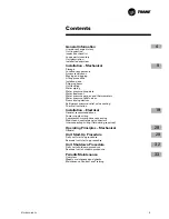 Preview for 3 page of Trane RTWB Helical-Rotary Installation Operation & Maintenance
