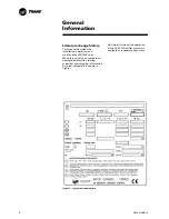 Preview for 4 page of Trane RTWB Helical-Rotary Installation Operation & Maintenance