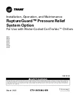 Trane RuptureGuard CDHF Installation, Operation And Maintenance Manual preview