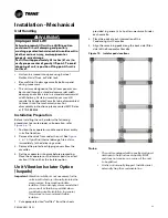 Предварительный просмотр 23 страницы Trane SCWM Installation, Operation And Maintenance Manual