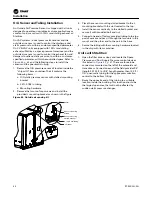 Предварительный просмотр 66 страницы Trane SEHJ090-162 Installation, Operation And Maintenance Manual