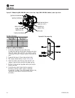 Предварительный просмотр 70 страницы Trane SEHJ090-162 Installation, Operation And Maintenance Manual