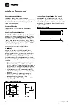 Предварительный просмотр 38 страницы Trane Sintesis Advantage CGAF 100 SE Installation Operation & Maintenance