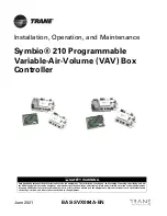 Предварительный просмотр 1 страницы Trane Symbio 210 Installation, Operation And Maintenance Manual