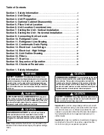 Preview for 2 page of Trane TAM7A0A24H21SB Installer'S Manual